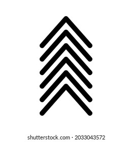 up icon or logo isolated sign symbol vector illustration - high quality black style vector icons
