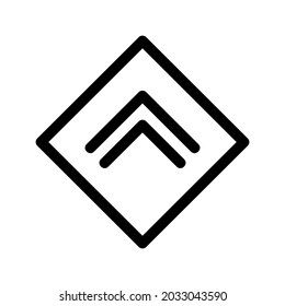 up icon or logo isolated sign symbol vector illustration - high quality black style vector icons
