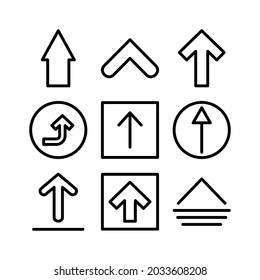 up icon or logo isolated sign symbol vector illustration - Collection of high quality black style vector icons
