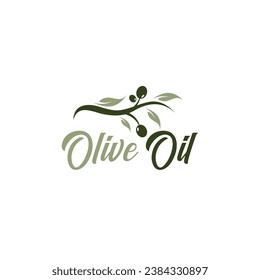 Icon or logo for olive oil