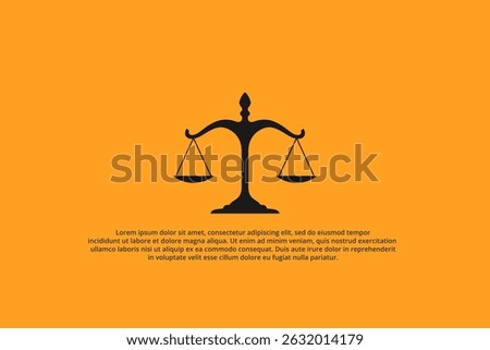 icon logo scales of justice