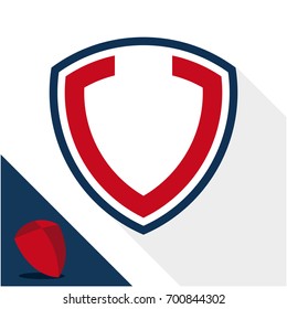 Icon logo / shield badge with a combination of letter U