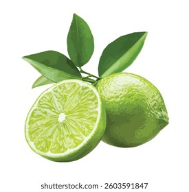 icon logo sign fruit lime food art design element