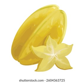 icon logo sign star fruit food art design element