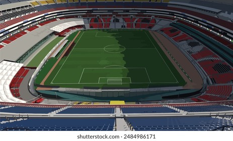 icon logo sign symbol Azteca arena game play team art final seat seats chair cup one club sport world fa match home away goal fc fans event large tour Mexico city fifa led arch green grass huge
