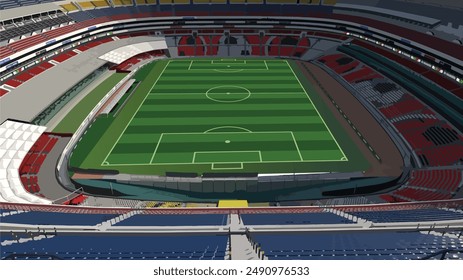 icon logo sign symbol Azteca arena game play team art final seat seats chair cup one club sport world fa match home away goal fc fans event large tour Mexico city fifa led arch green grass huge
