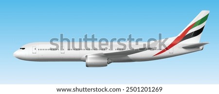 icon logo sign symbol side jet fly airbus view plane icon art design modern vector visa wing tail trip tour flag take off pilot liner Dubai Arab flag Abu Dhabi Doha Qatar Saudi Riyadh holiday 3d UAE
