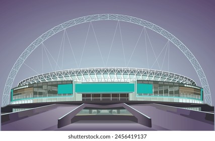 icon logo sign symbol Wembley arena game play team art final seat seats cup one club sport world euro fa match home away goal fc uk fans event famous tour London city fifa led arch night light sky