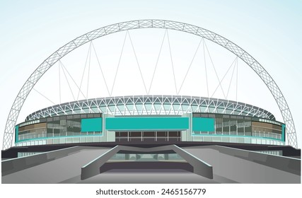 icon logo sign symbol Wembley arena game play team art final seat seats cup one club sport world euro fa match home away goal fc uk fans event famous tour London city fifa led arch night light sky