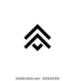 icon logo simple modern abstrak