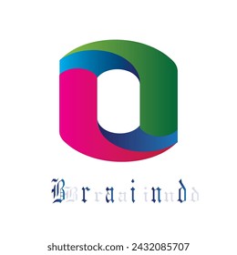 icon logo symbol vector abstract similar to the letter O