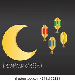 icon logo symbols vector ramadan kareem black grey