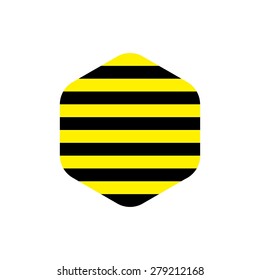 icon logo template - Hexagon element - hexagram symbol.