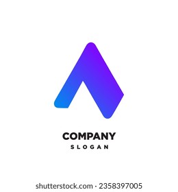 A ICON LOGO VECTOR TEMPLATE