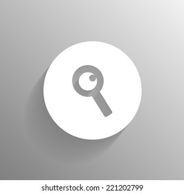 icon of loupe