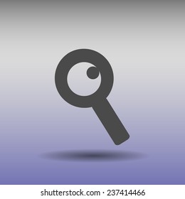icon of loupe