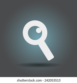 icon of loupe