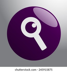 icon of loupe