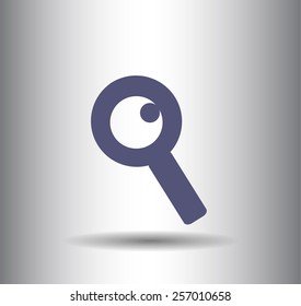 icon of loupe