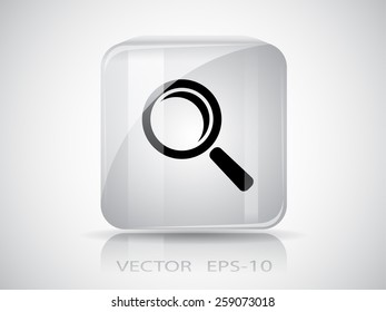 icon of loupe