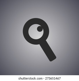 icon of loupe