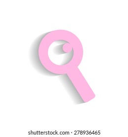 icon of loupe
