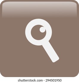 icon of loupe
