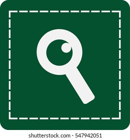 icon of loupe