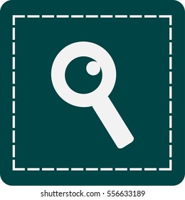 icon of loupe
