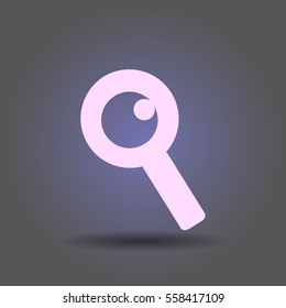 icon of loupe