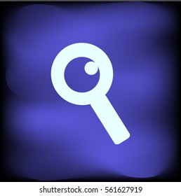 icon of loupe
