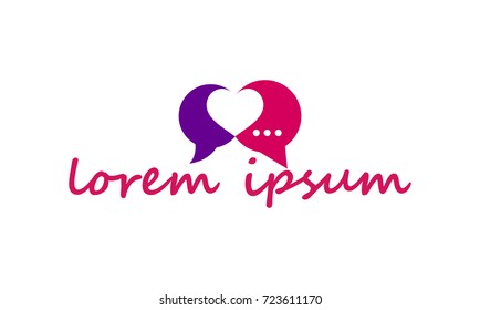 Icon for love chat
