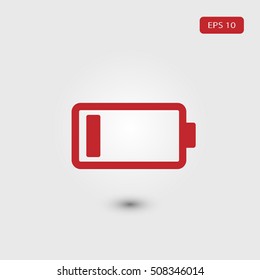 icon low battarey