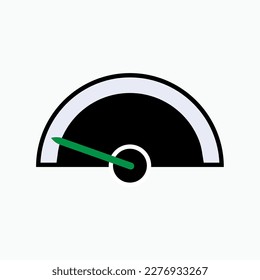 Icon of Low Risk Level - Vector.