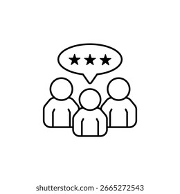 Icono de un Cliente leal, aislado contra un fondo limpio.
