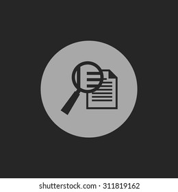 icon of lupe document