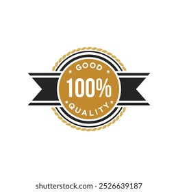 icon of luxury quality label