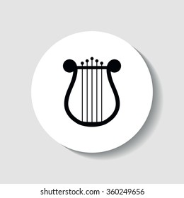 Icon lyre.