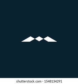 ICON M LOGO DESIGN TEMPLATE ELEMENTS