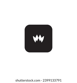 icon m modern, simple, abstract