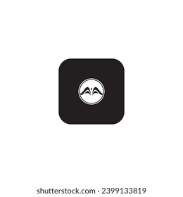 icon m modern, simple, abstract