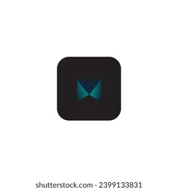 icon m modern, simple, abstract