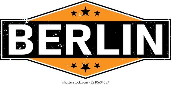 icon made in berlin, isolated on white background