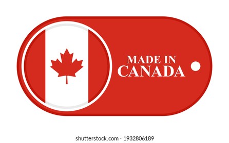 icon made in canada, isolated on white background
