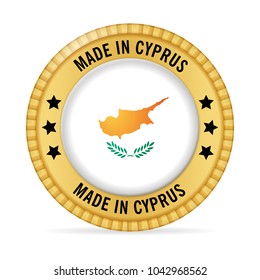 Icon made in Cyprus on a white background.