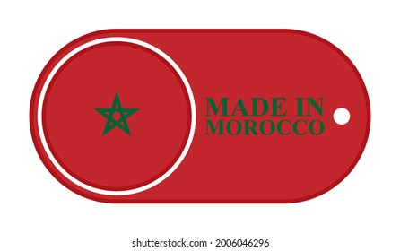 icon made in morocco, isolated on white background
