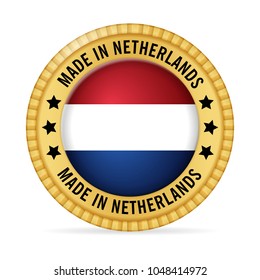 Icon made in Netherlands on a white background.