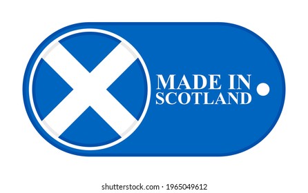 icon made in scotland, isolated on white background
