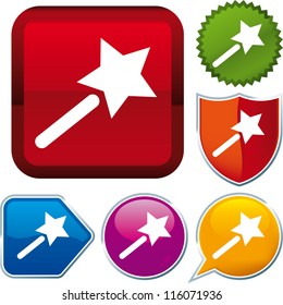 Icon magic wand
