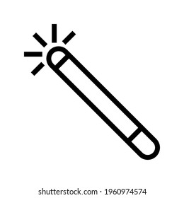 Icon Magic Wand With Style Outline
